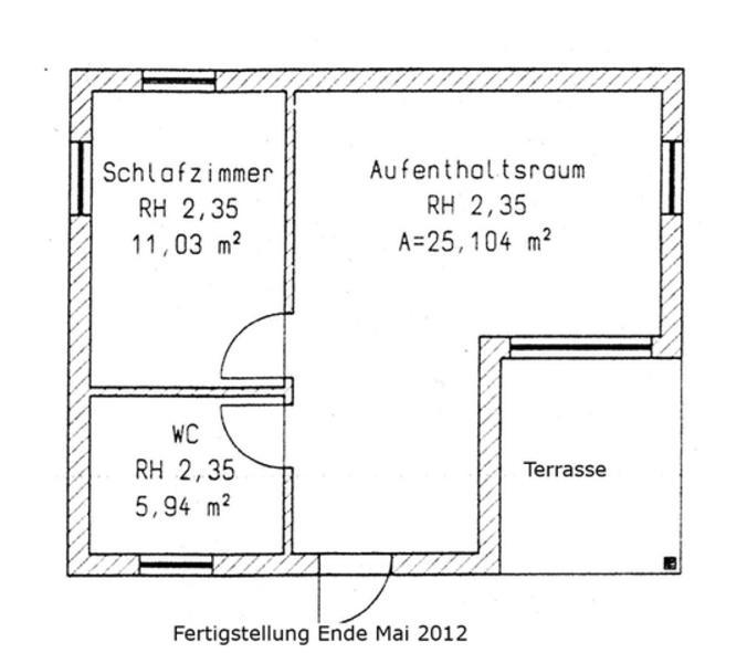 Kleines Ferienhaus Am Feldrand Малхов Стая снимка